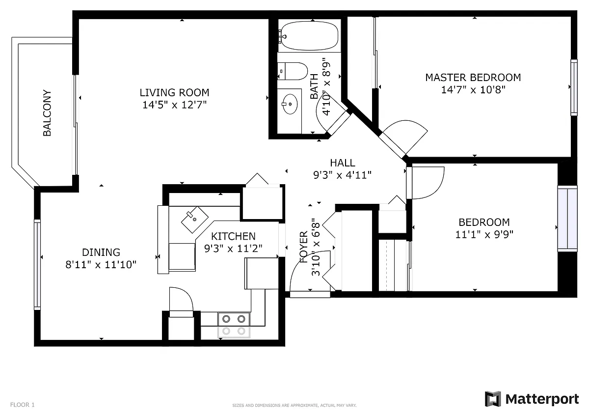 Floor plan Gale