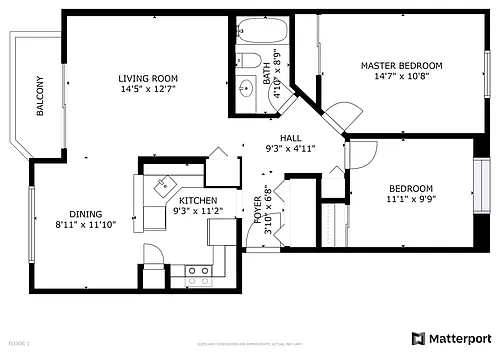 Floor plan Gale