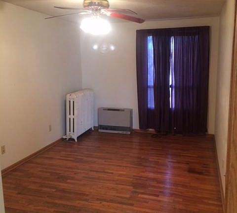 Large living room with hardwood floor