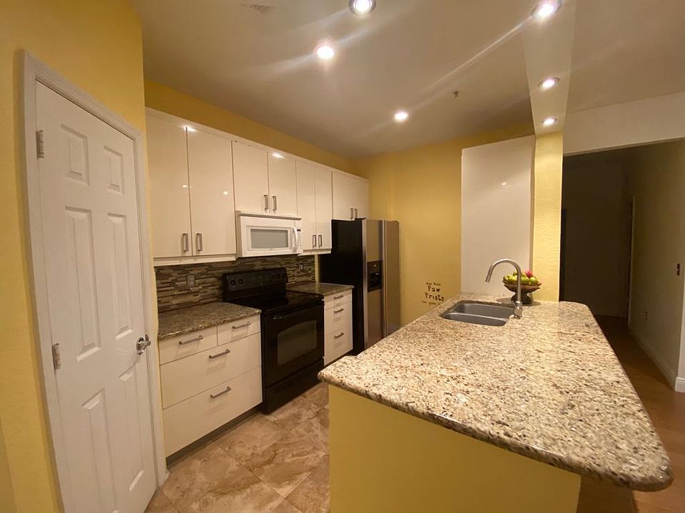 Kitchen with Marble Countertop