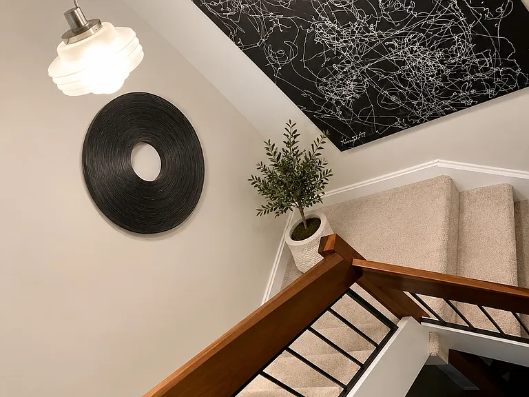 Open air stairwell
