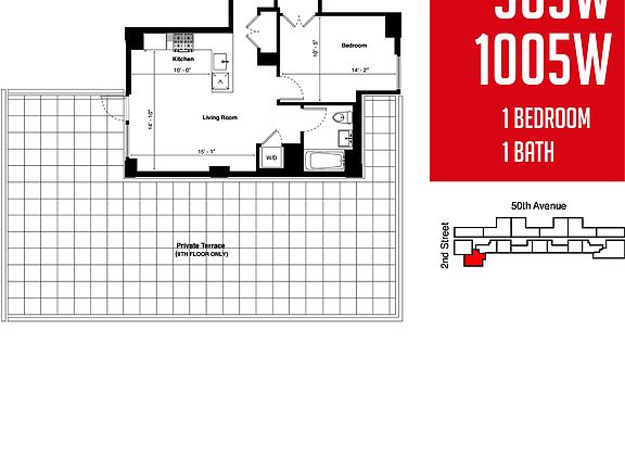 2nd image of 214 50th Ave #905W