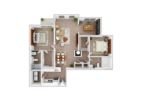 Floor plan Spruce | Renovated