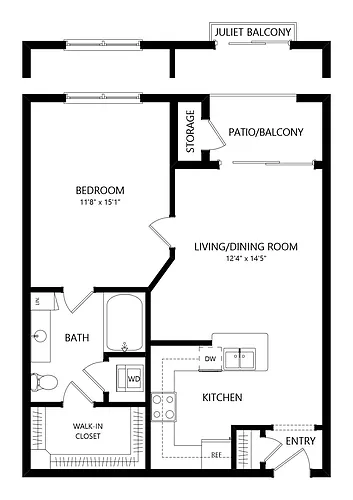 Floor plan A-A1S