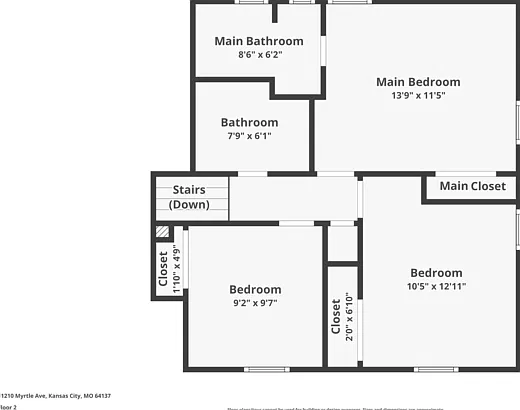 3 bed, 2.0 bath, 1292 sqft, $1,545 — Photo 3