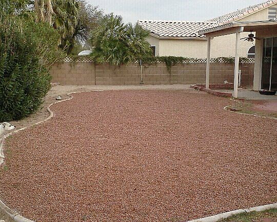 Backyard and Covered Patio
