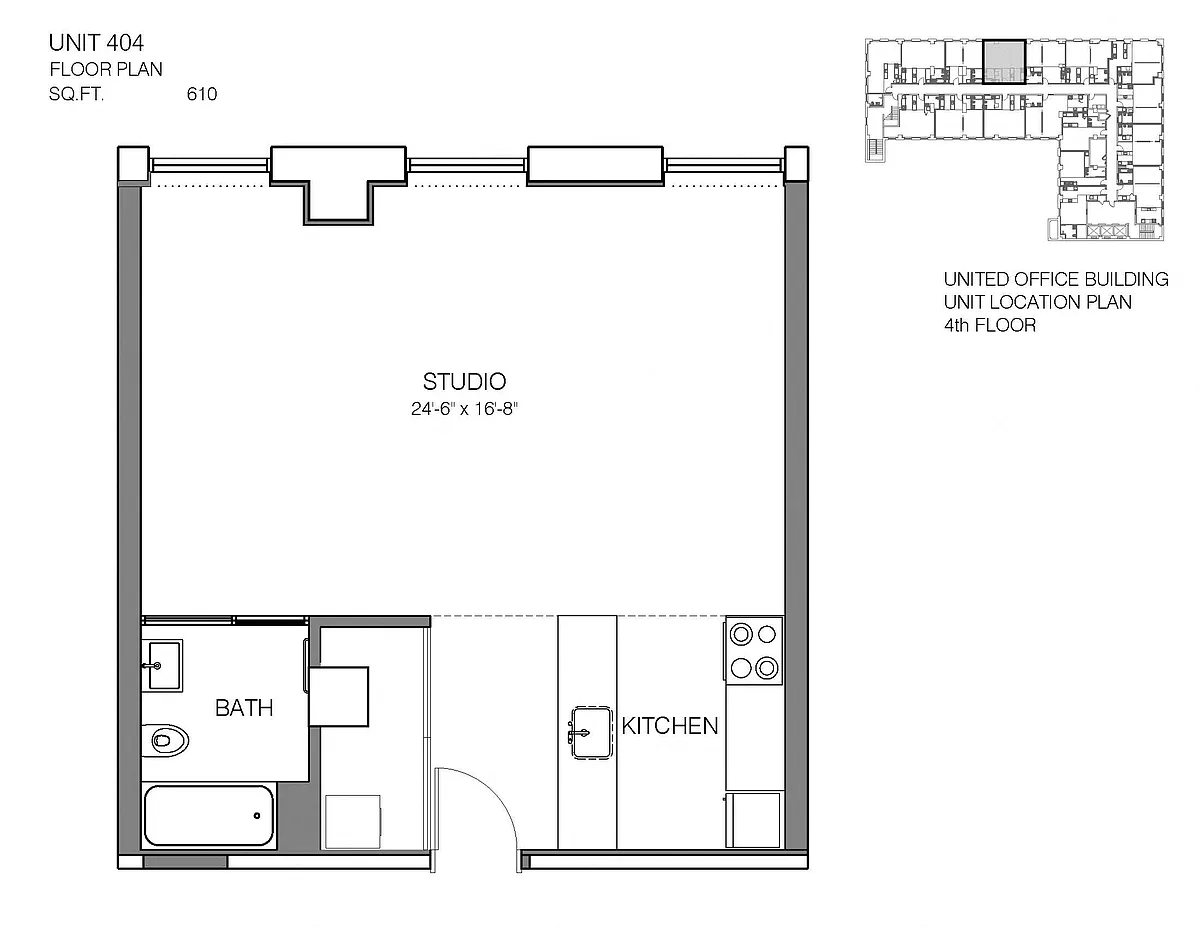 Floor plan 404