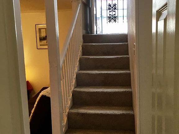 Entry way into living room