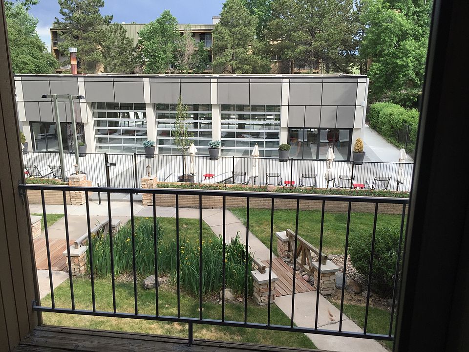 View from the apartment deck, overlooks the pool area