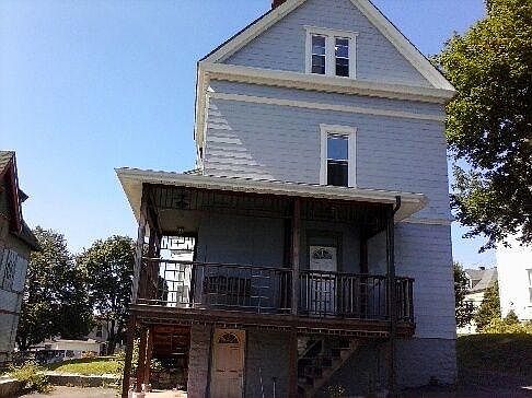 rear of house