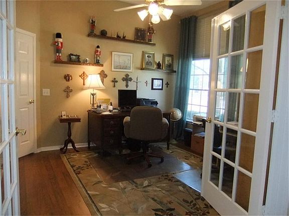 Study complete with French Doors and large closet.