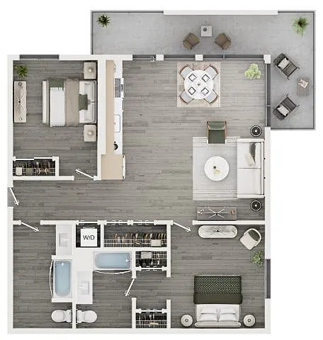 Floor plan B13