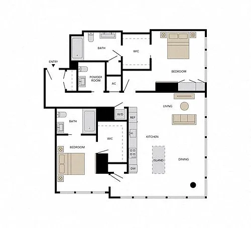 Floor plan 2-B3