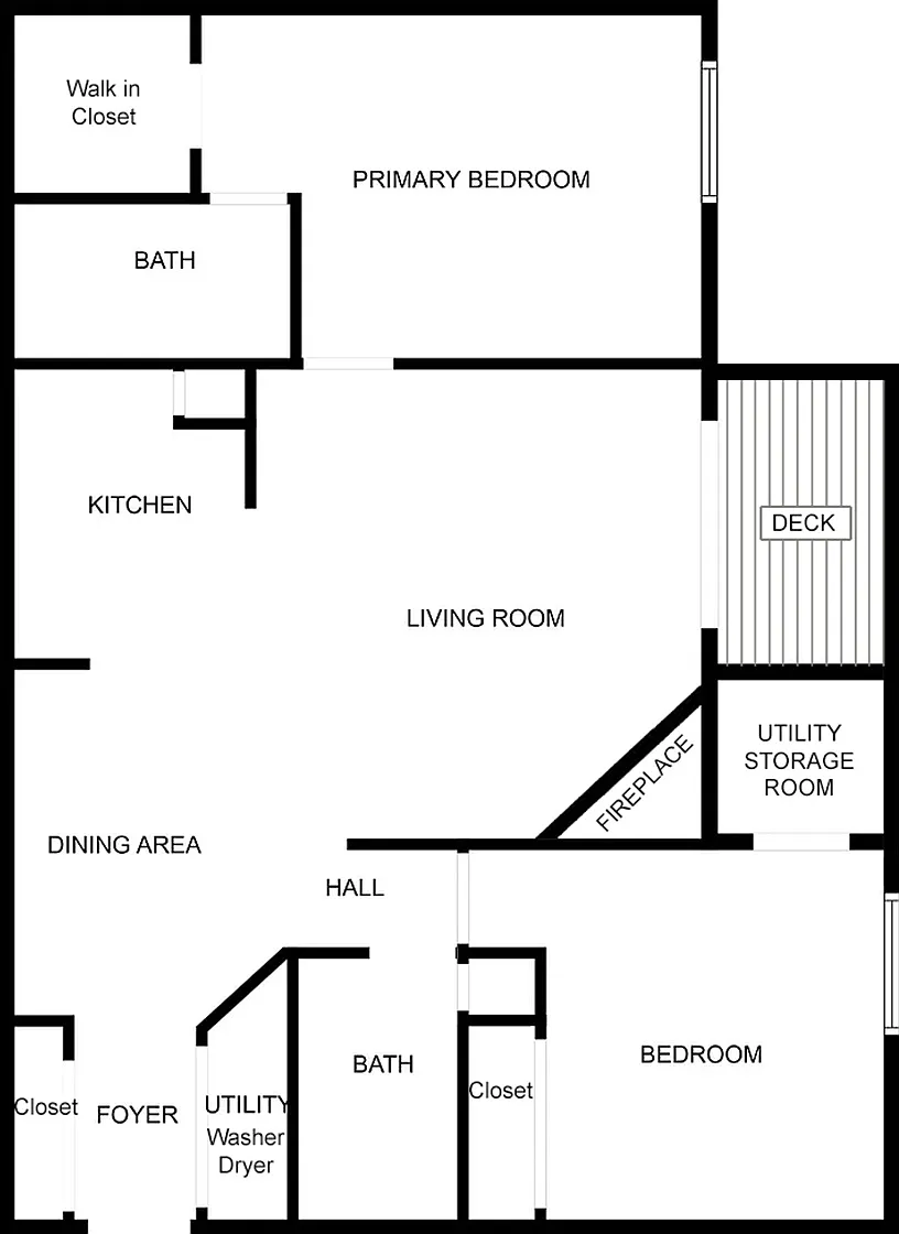 2 bed, 998 sqft, $1,400 — Photo 2