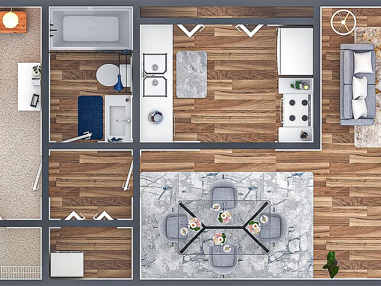 A layout that fits your lifestyle from morning routines to cozy nights in A layout that fits your lifestyle from morning routines to cozy nights in