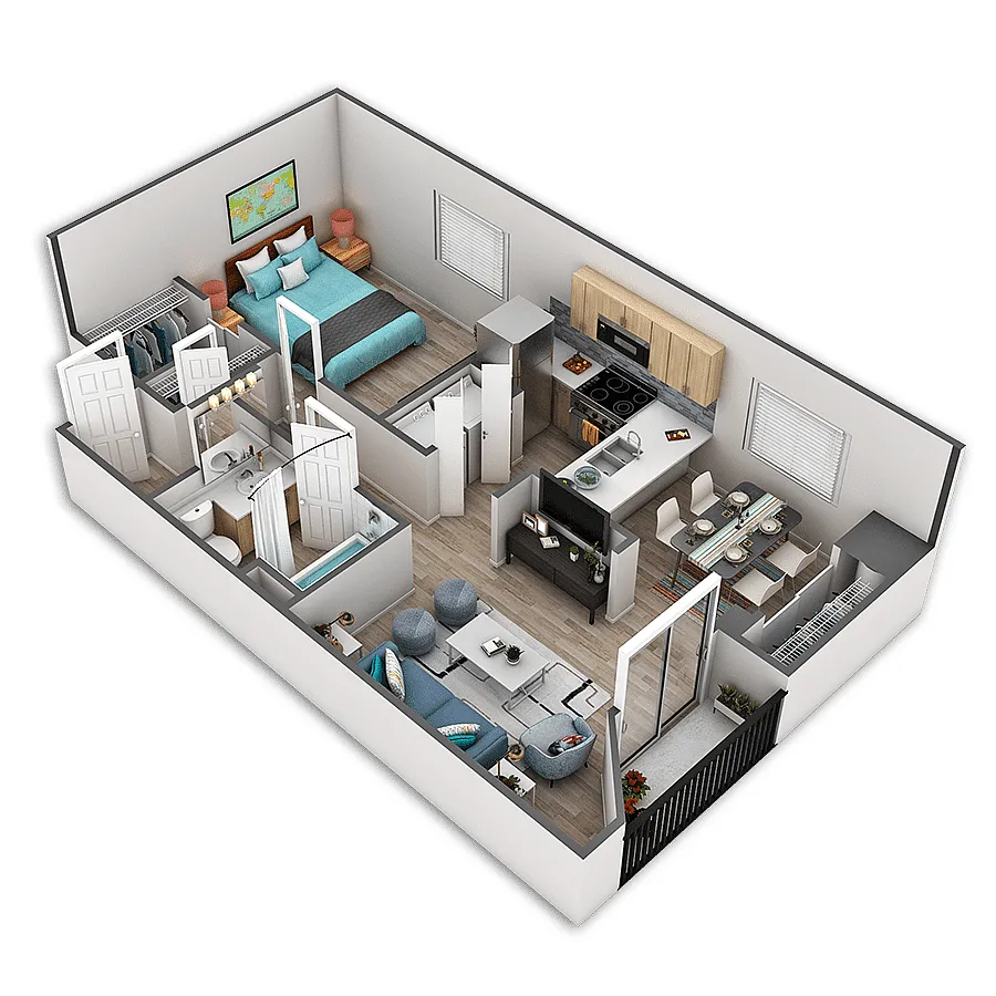 Floor plan Battery Platinum