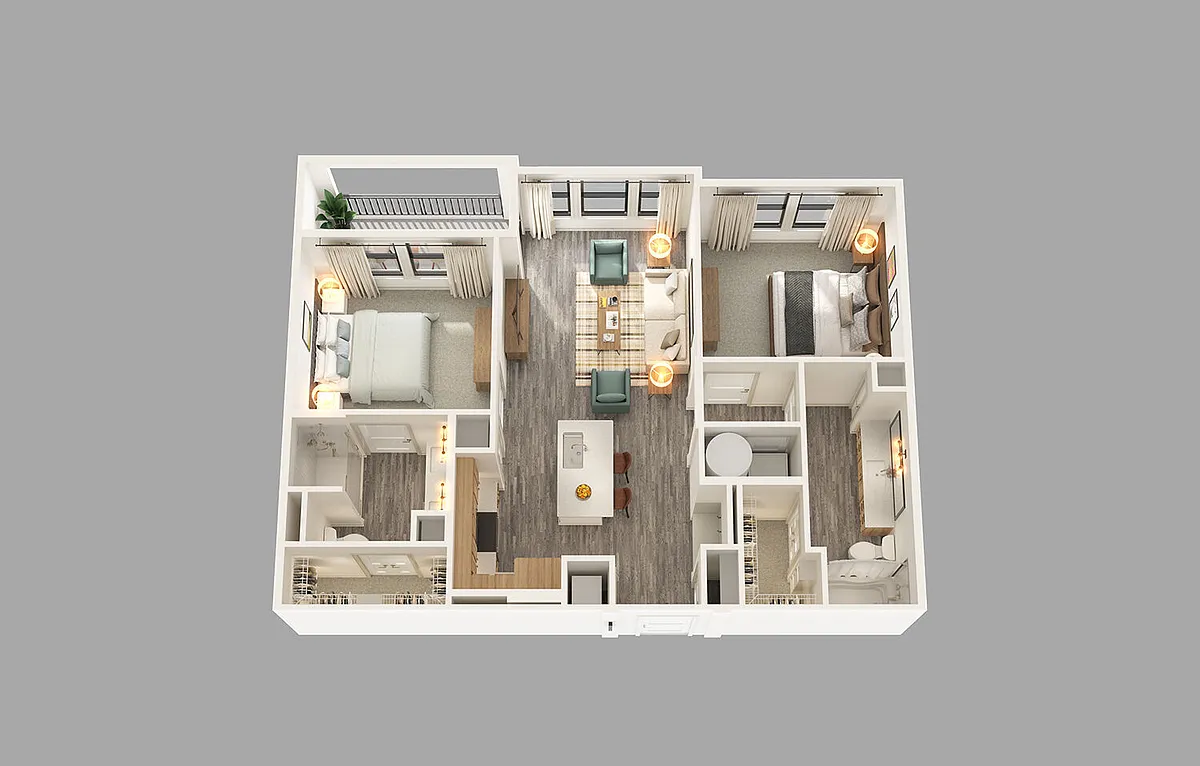 Floor plan B2