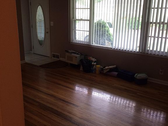Living Room Wood Floor and PIcture Window