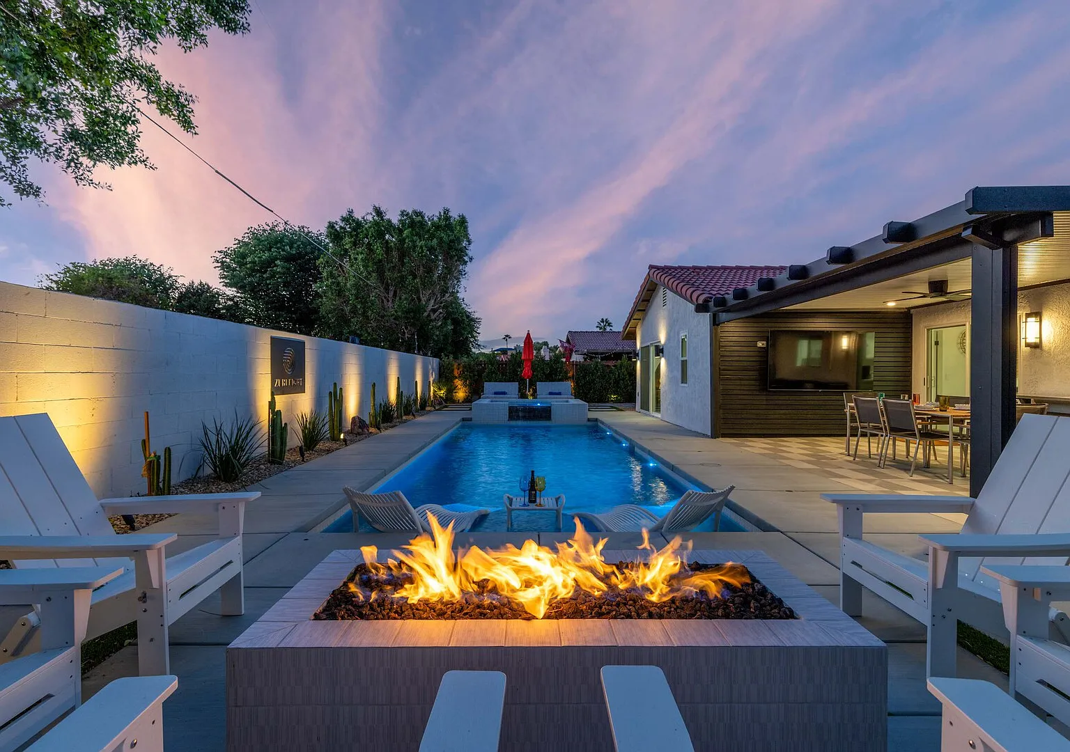 Bermuda Dunes Escape: Saltwater Pool, Hot Tub & Fire Pit — Photo 4
