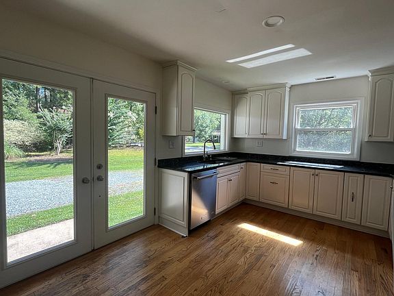 Kitchen ft. french doors