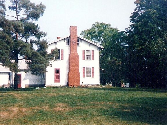 Southern end of house