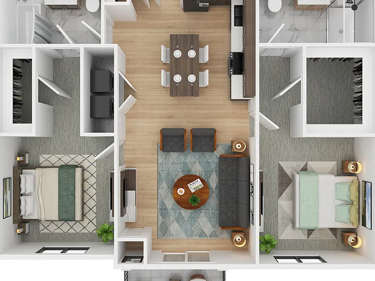 Polaris floor plan Station 250