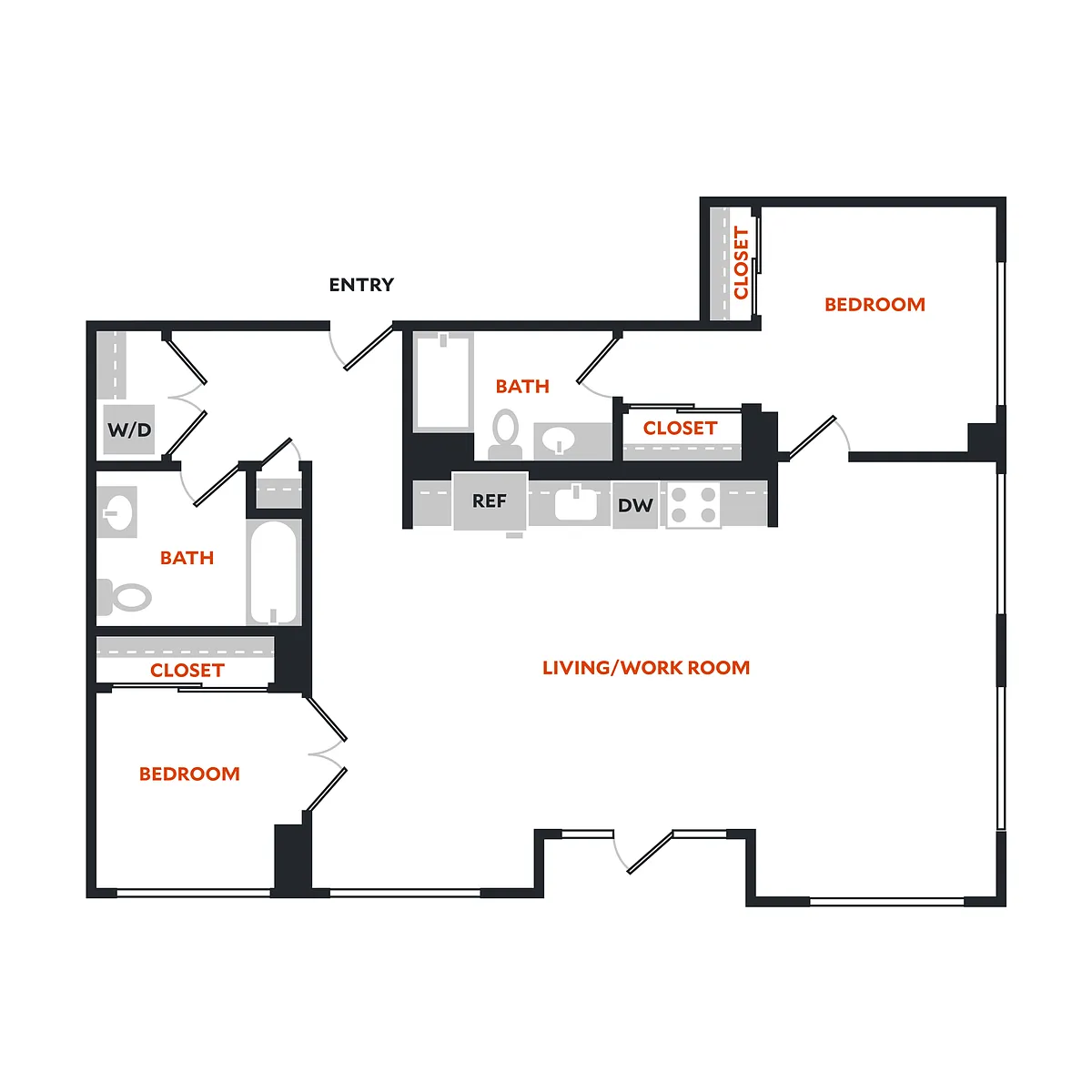Floor plan Plan 2P