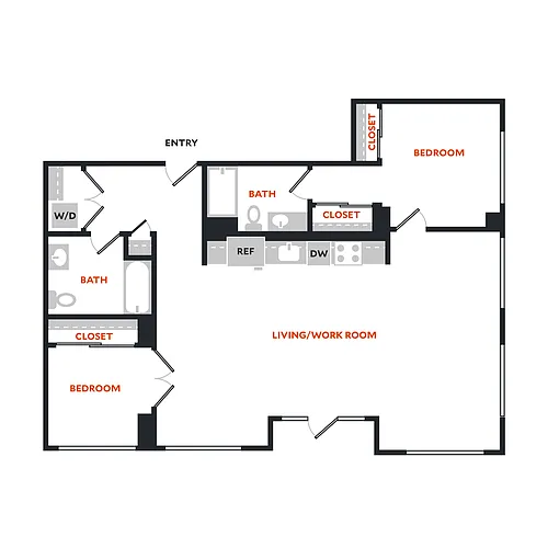 Floor plan Plan 2P