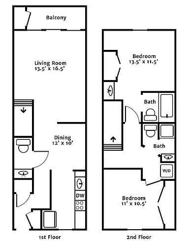 Floor plan Townhome
