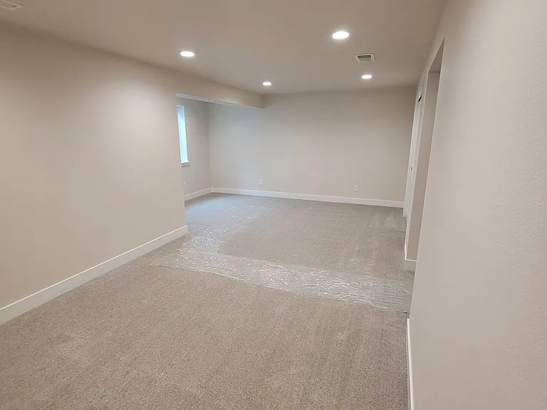 Basement bedroom