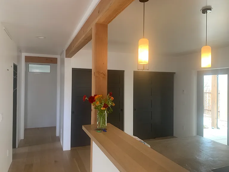 Dining area. Pantry closets.