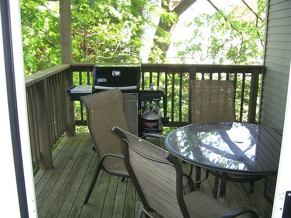 Private Deck off Kitchen
