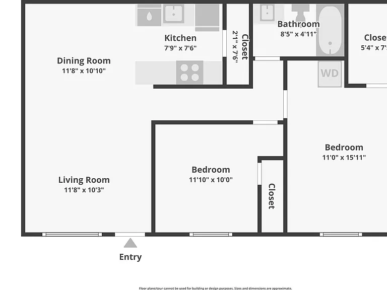 2 Bedroom Flor Plan
