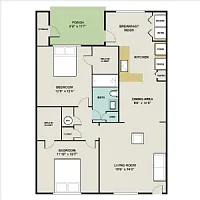 Floor plan THE MAGNOLIA