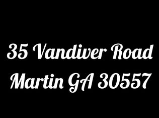 35 Vandiver Rd, Martin, GA 30557