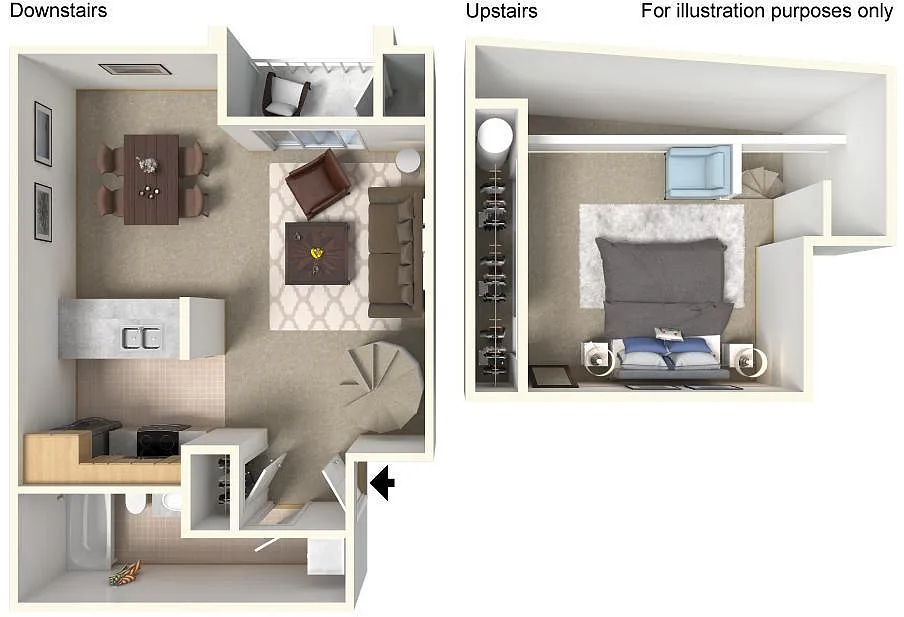 Floor plan Camano