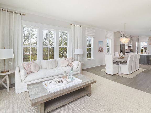The open main living areas make entertaining a breeze