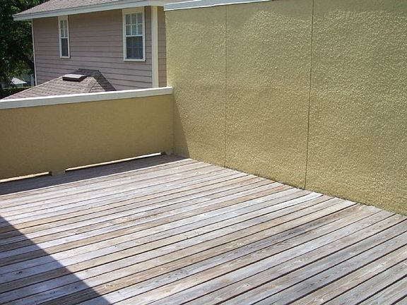 Deck off 2nd floor master bed