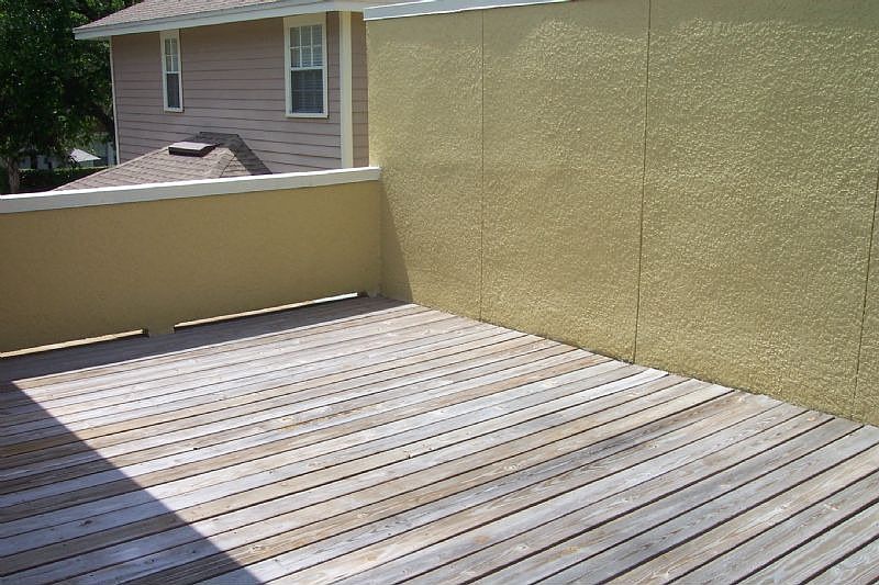 Deck off 2nd floor master bed