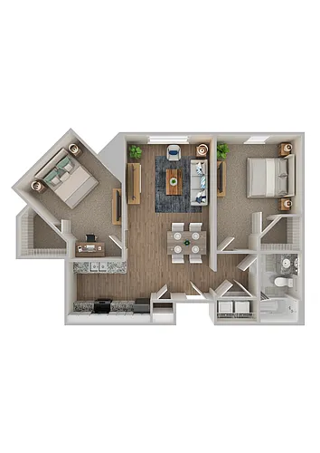 Floor plan B3