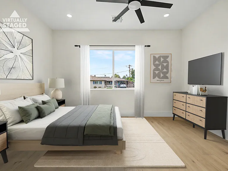 Staged Secondary Bedroom 1