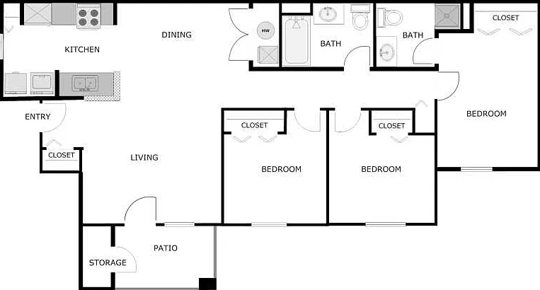 Brookstone Place Apartments — Photo 29