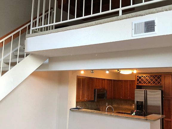 Loft with built in desk