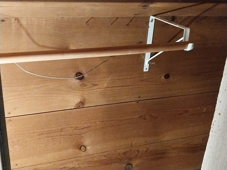 upstairs 16+feet of closet space