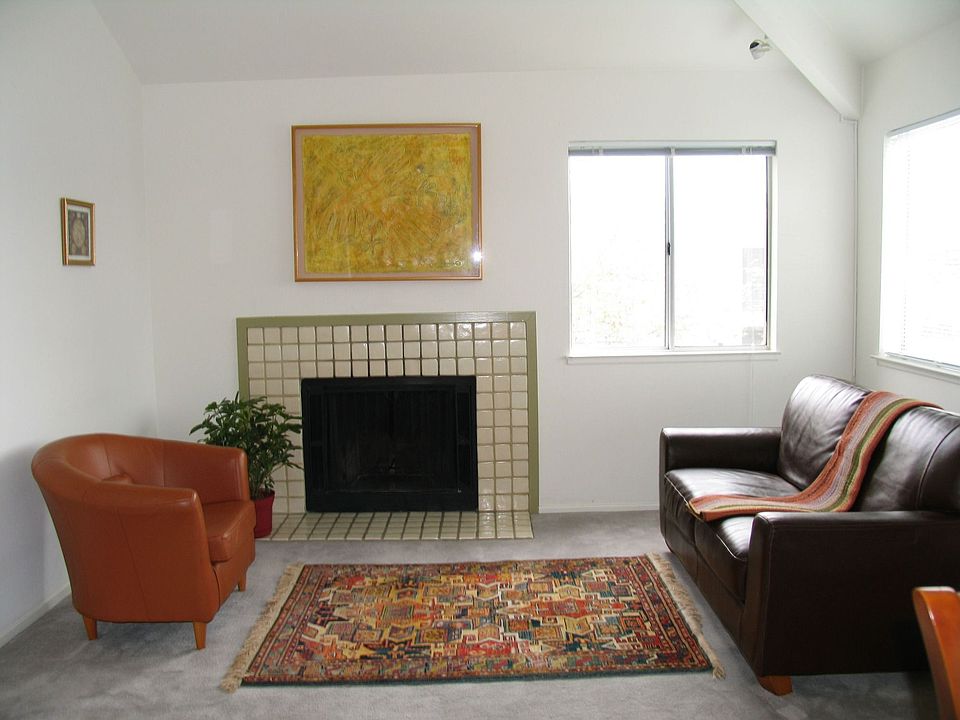 Living room and Fireplace