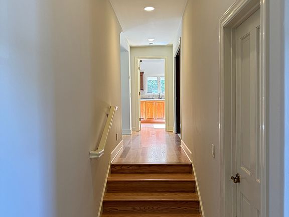 Hallway to kitchen, dining, study