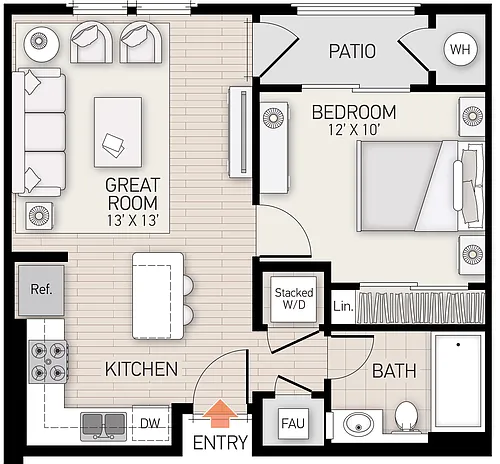 Floor plan Plan B
