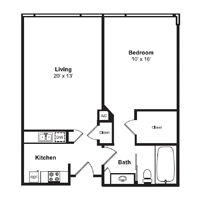 Floor plan A10