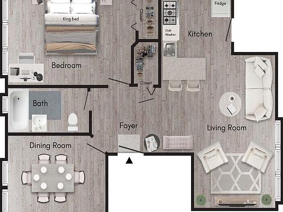 3rd image of 3933 N Janssen Ave APT 1N