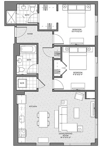 Floor plan B2A